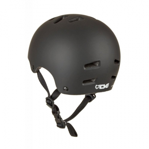 TSG Evolution satin black XXS/XS Casco Niños