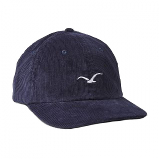 Cleptomanicx Cord Möwe dark navy Snap Back Cap