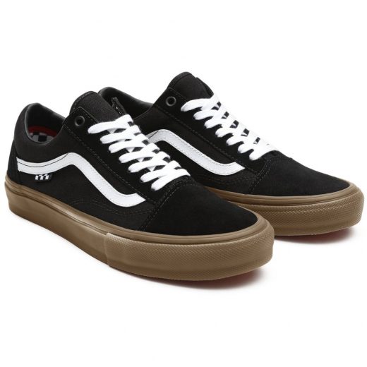 Vans Old Skool Skate black/gum Schuhe