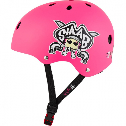 Triple 8 Lil 8 Staab neon pink rubber XXS/XS Kids Helm