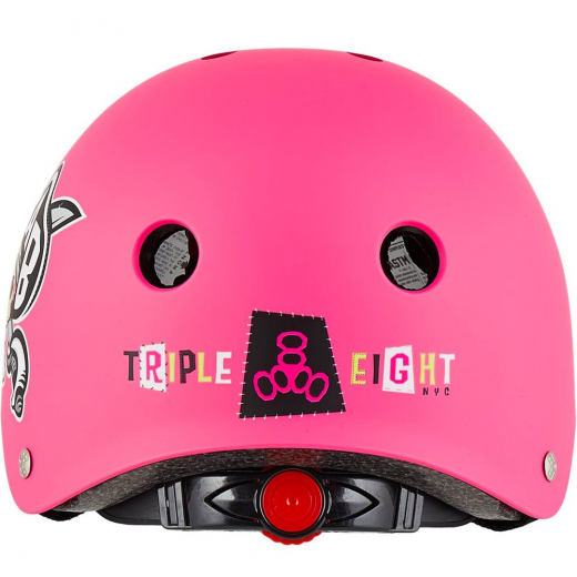 Triple 8 Lil 8 Staab neon pink rubber XXS/XS Kids Helm