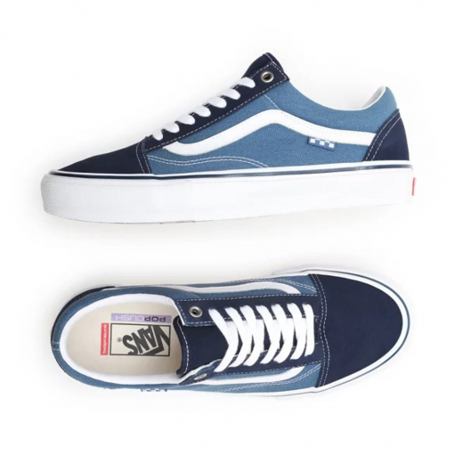 Vans Old Skool Skate navy/white Schuhe