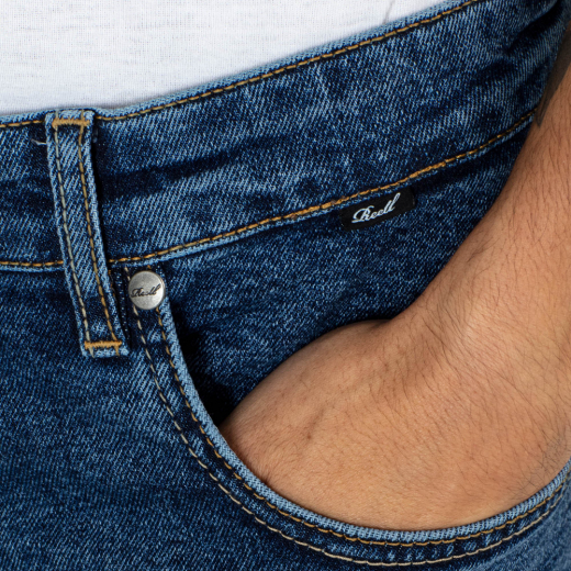 Reell Lowfly retro mid blue Pantalón