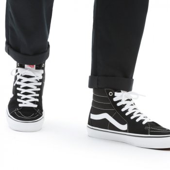 Vans SK8-HI-Skate black/white Shoes