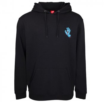 Santa Cruz Screaming Hand Chest black Hooded
