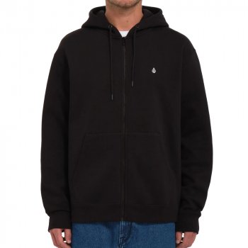 Volcom Single Stone black Sudadera con capucha y zip