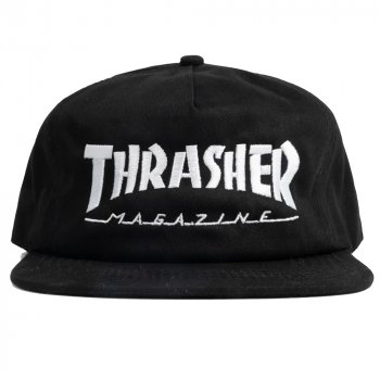 Thrasher Mag Logo black/white Snap Back Cap