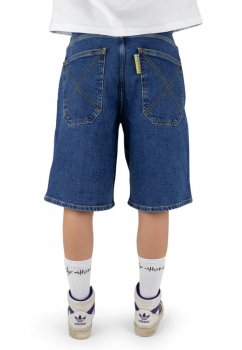 Homeboy Monster Baggy washed blue Short