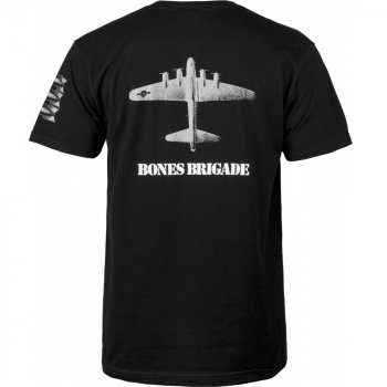 Powell Peralta Bones Brigade Bomber black T-Shirt