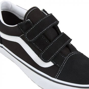 Vans Old Skool V black/white Kids Schuhe