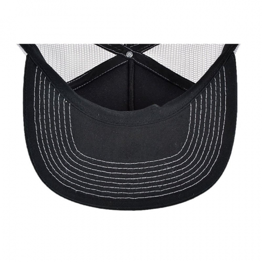 Thrasher Logo black/silver Trucker Cap