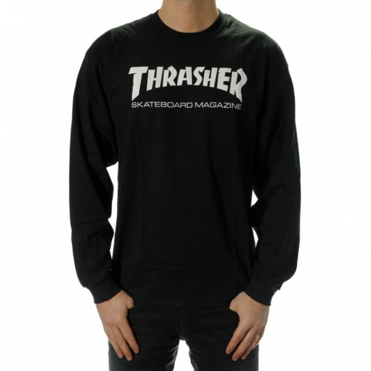 Thrasher Skate Mag black Camiseta de manga larga