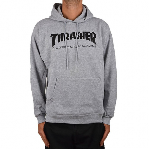 Thrasher Hometown heather grey Sudadera con capucha