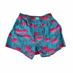 Lousy Livin Flamingo turquoise Boxershort