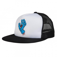 Santa Cruz Classic Hand white/black Trucker Cap