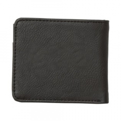 Volcom Slim Stone Large black PU Geldbeutel
