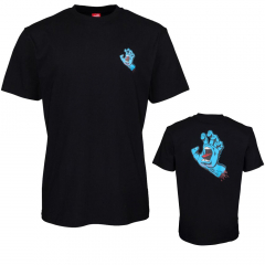 Santa Cruz Screaming Hand Chest black Camiseta