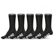 Globe Black Out 5 Pares de Calcetines