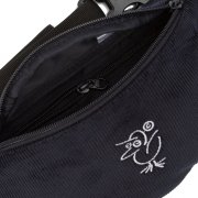 Cleptomanicx Sketch Gull Cord black Hip Bag