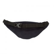 Cleptomanicx Sketch Gull Cord black Hip Bag