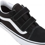 Vans Old Skool V black/white Kids Schuhe